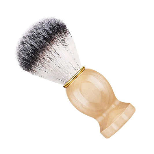 Men Shaving Brush Barber Tool Soap Foam Brushes Razor Accessories Wood Handle Lather Brush